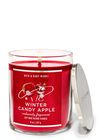Winter Candy Apple Single Wick Candle image number null