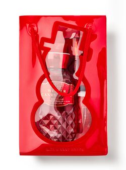 Winter Candy Apple Gift Bag Set image number null