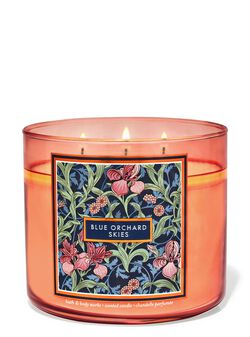 Blue Orchard Skies 3-Wick Candle image number null