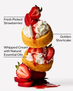 Strawberry Pound Cake Signature Single Wick Candle image number null