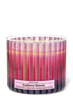 Raspberry Mimosa 3-Wick Candle image number null