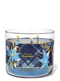 Flannel 3-Wick Candle image number null