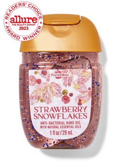 Strawberry Snowflakes Single Pocketbac