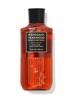 Mahogany Teakwood 3-in-1 Hair, Face & Body Wash image number null