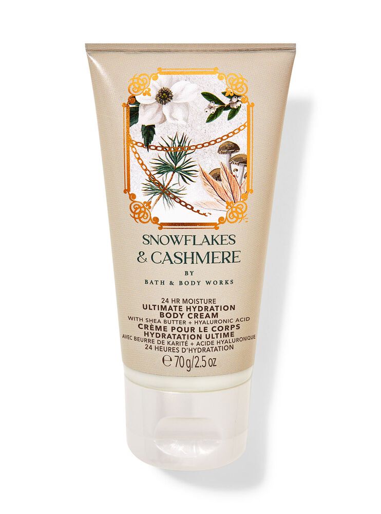 Snowflakes & Cashmere Travel Size Body Cream Travel Size Body Cream