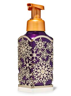 Beaded Snowflakes Sleeve Gentle Foaming Soap Holder