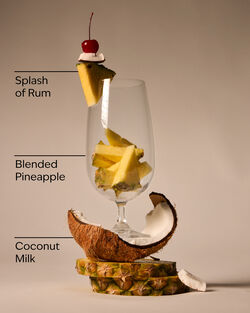 Coconut Pi&ntilde;a Colada 3-Wick Candle image number null