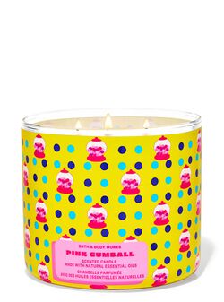 Pink Bubblegum 3-Wick Candle