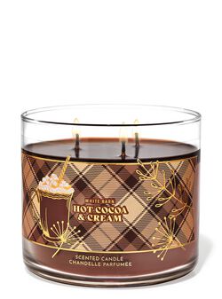 Hot Cocoa & Cream 3-Wick Candle