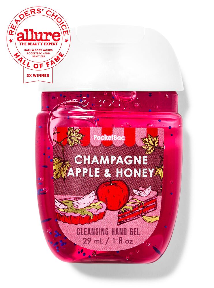 Champagne Apple & Honey PocketBac Cleansing Hand Gel PocketBac Cleansing Hand Gel