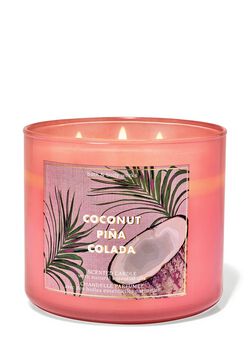 Coconut Pi&ntilde;a Colada 3-Wick Candle image number null