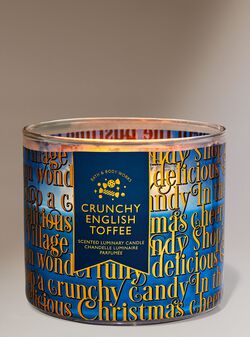 Crunchy English Toffee 3-Wick Candle image number null