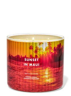 Sunset In Maui 3-Wick Candle